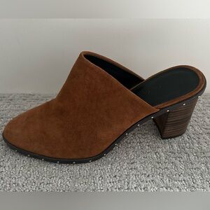 Rebecca Minkoff Brown Suede Stud Mules